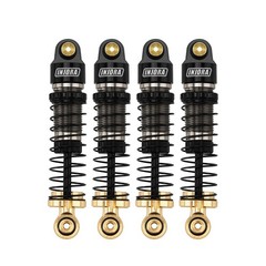 40mm Big Bore Oil Shocks, 1/24 SCX24 FCX24M Upgrade, 4.3g, Aluminum, Brass