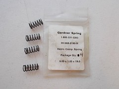 Gardner Spring MC065-0190-M Metric Compression Spring 9.00X1.00X19.0