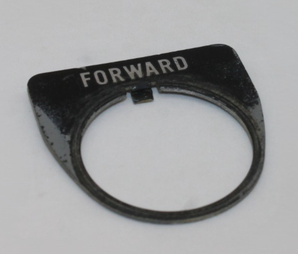 Round “FORWARD” Legend Plate