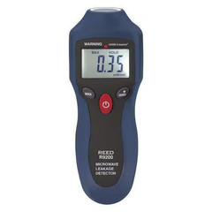 Reed Instruments Microwave Leakage Detector 0-9.99mWcm2 LCD Sound Light Alert