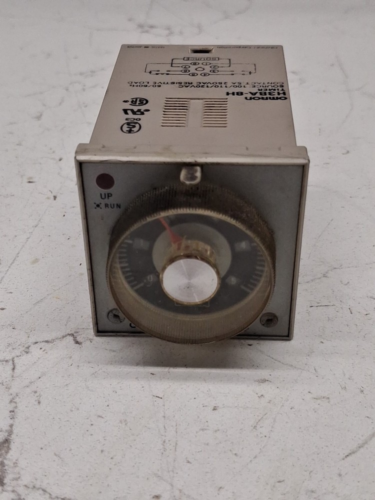 Omron H3BA-8H Timer Range 0-1.0min Volts 200/220/240VAC