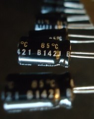 20 New Nichicon UVR1E101MED1TD Capacitor. Made in Malaysia