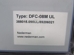 NEDERMAN DFC-08M UL , Filter Controller, 24 vdc, N/NIB! MAKE OFFER!