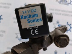 Kockum Sonics Tyfon MKT 75/800 Air Horn With Solenoid Coil 24VDC Sweden