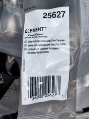 12X KLEENGUARD 25627 Safety Glasses, Clear Polycarbonate Lens, Scratch-Resistant