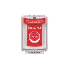 SAFETY TECHNOLOGY INTERNATIONAL SS2045EM-EN Emergency Push Button,Momentary Type