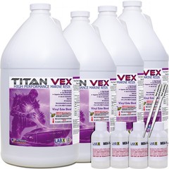 TITAN VEX -4 Gal Vinyl Ester/Polyester RESIN Blend +MEKP (Laminating fiberglass)