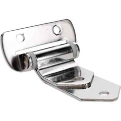 Made in USA Stainless Steel Strap Hinge: 1-1/2″ Wide x 4-3/4″ Long