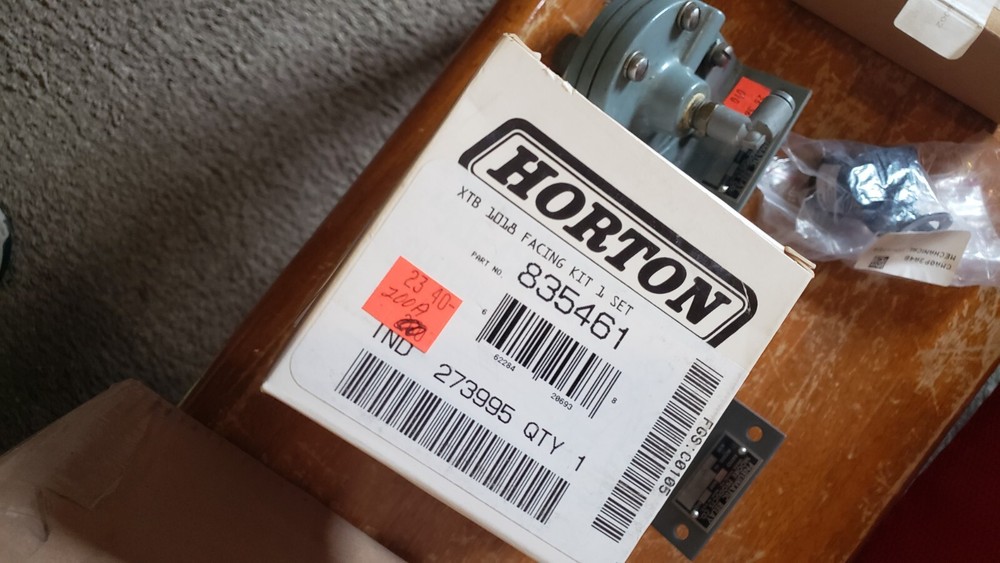 NEW Horton Machine Brake Kit Pad Facing XTB # 83561 HC10 HI700 cc c10106 cc