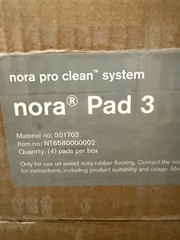(QTY 4) Nora By Interface 501702 20-inch Pro Cleaning Floor Pad 3 NT6580000002