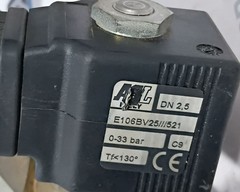 Kockum Sonics Tyfon MKT 75/660 Sweden AirHorn with Solenoid Valve