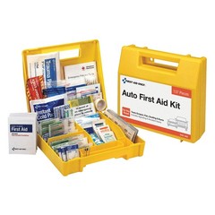 FIRST AID ONLY FAO-340/LAB07 First Aid Kit w/House,137pcs,2.5×8″,YLW 3PWT1