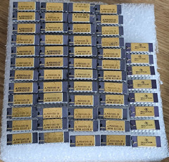 56X Gold Ceramic Mitsubishi M5K4164S-20 64K DRAM Memory DIP 16 8X TMS4164-25JD