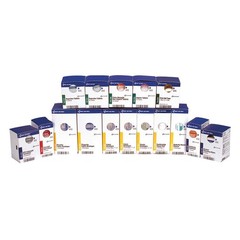 FIRST AID ONLY 700002 Complete Refill/Kit,206pcs,OSHA Comp 40JJ37