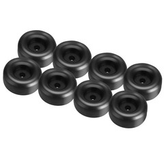 8-Pack 1″ Tall Trailer Ramp Door Bumpers Universal Fit Bumper with 7/16″