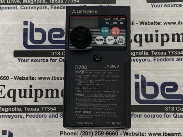 Mitsubishi Inverter Drive – FR-D720-025-NA w/Warranty