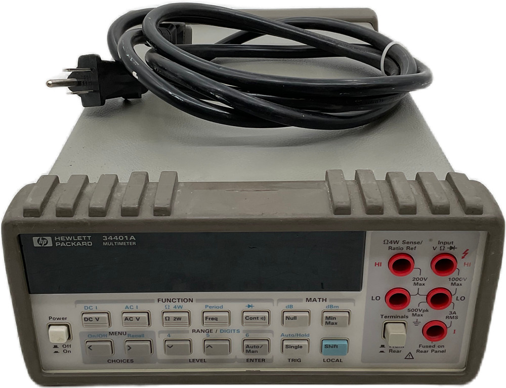 Agilent 34401A 6.5 Digit Precision Digital Multimeter Benchtop DMM