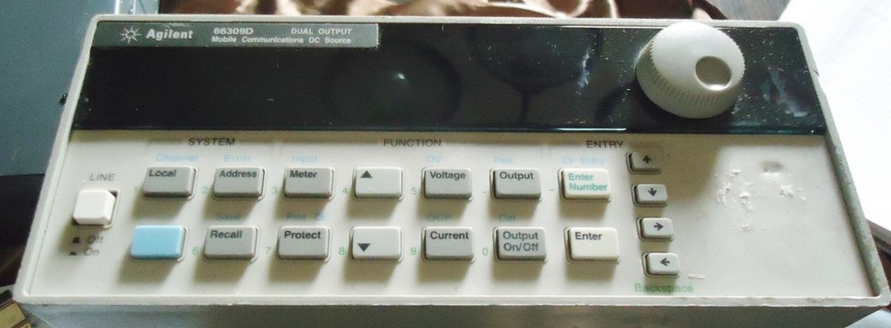 Agilent 66309D Mobile Communications DC Source Dual Output. Made in Malaysia
