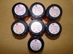 Allen Bradley 855T-B24DN5 Series B Amber Light Lot of 5 *FREE SHIPPING*
