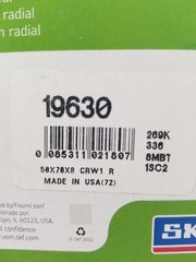 SKF 19630 OIL Seal 50x70x8 Wheel Seal – Lot of 2