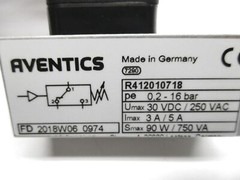AVENTICS R412010718 250VAC 5A 0,2-16BAR NSMP