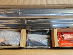Uplift Desk FRM503B V2 2-Leg Standing Desk Frame Feet & Side Brackets T27 Black