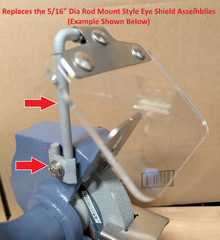 Bench Grinder Eye Shield Kit 6” | Baldor & Others | Made in USA