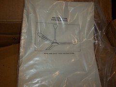 TPI CHR-56 56″ COMMERCIAL DOWN DRAFT CEILING FAN 1.0A 329RPM GARAGE SHOP (17)