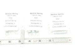 LOT OF 11 NEW GARDNER DENVER E32C EXTENSION SPRINGS 0.375×0.0348×2.25