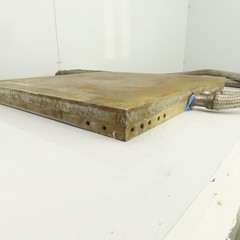 24″ x 24″ Liquid Heated Aluminum Platen Heat Press Plate Molding 70″ Hoses 3/4″