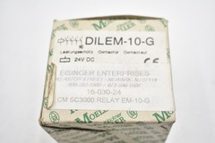 MOELLER DIL EM-10-G CONTACTOR 24VDC 22A 3PST NIB