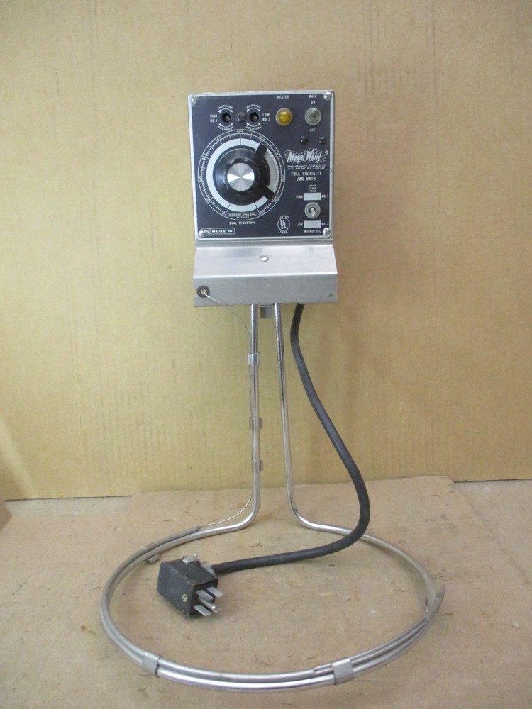 Blue M MW-1162SSA-1 Full Visibility Jar Bath Heating Unit Parts Only 53497WVS