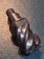 NEW-MITSUBISHI MATERIALS IMX25 1000R030 1.0″ EP7020 Solid Carbide End Mill- MORE