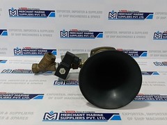 Kockum Sonics Tyfon MKT 75/660 Sweden AirHorn with Solenoid Valve