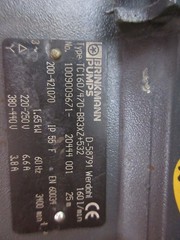 BRINKMANN PUMPEN COOLANT PUMP TC160/470-BR3XZ+532
