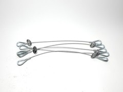 *Lot of 5* Silver State Wire Rope & Rigging 18″ Long 1/8″ Wire Rope Sling – N…