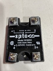 Opto 22 DC60S3 Solid State Relay W/Hardware