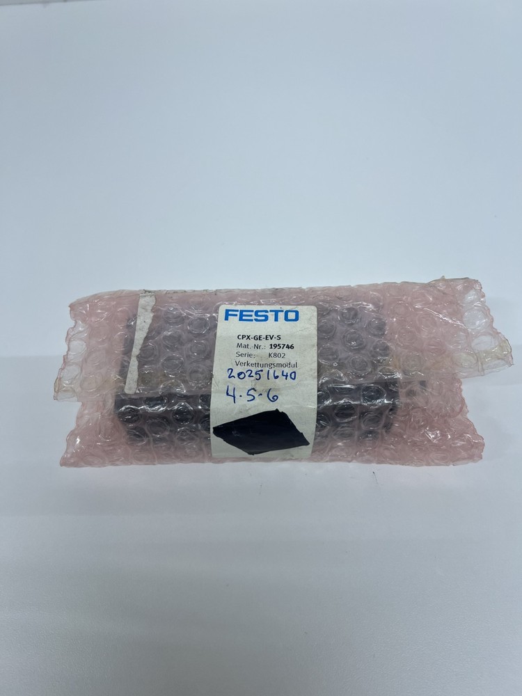 Festo CPX-GE-EV-S 195746 Interlinking block