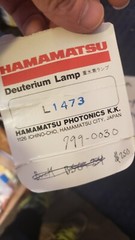 NEW Old Stock HAMAMATSU DEUTERIUM LAMP L1473 Light UV for IBM 9420 D2 G103216 +