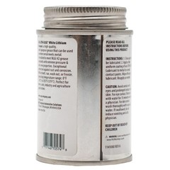 AGS Automotive Solutions Lith-Ease White Lithium Grease, 4oz. Brush Top 4oz