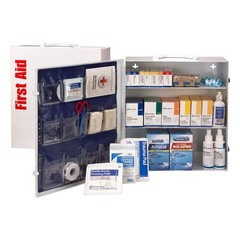 FIRST AID ONLY 91339 First Aid Kit w/House,670pcs,16×15″,WHT 794KH4