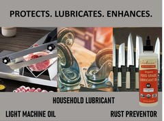 Organic Food Grade Lubricant Oil – NSF H1, Non-GMO, Petroleum-Free – 8 Fl Oz for