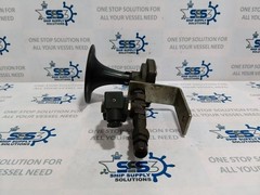 Kockum Sonics Tyfon MKT 75/800 Air Horn With Solenoid Coil 24VDC Sweden
