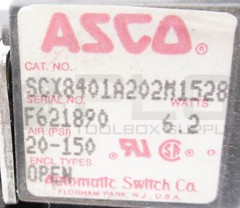 ASCO SCX8401A202M1528 AUTOMATIC SWITCH 20-150PSI 6.2W