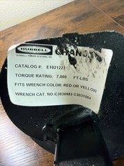 Hubbell Chance E1021223 Pisa 7, 8″, Anchor 1 in Tap Threads 7000 Ft-lbs
