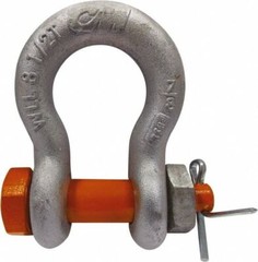 CM M850AG 1/2″ Nominal Chain Size, 3.3 Ton Alloy Steel Bolt Anchor Shackle