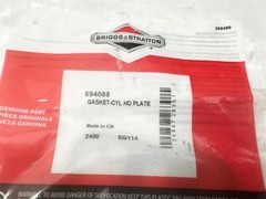 Briggs & Stratton 694088 Cylinder Head Plate Gasket OEM NEW FREE FAST SHIP