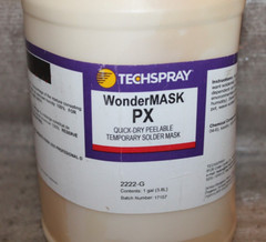 Techspray 2222-G Solder Mask, WonderMASK PX, Fast-Dry, Peelable, 1 Gallon