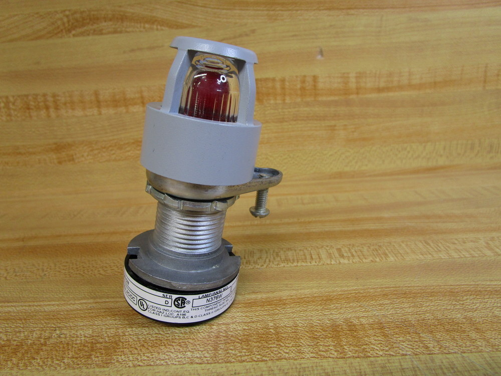 Allen Bradley 800H-QPH2M Pilot Light 800HQPH2M Red