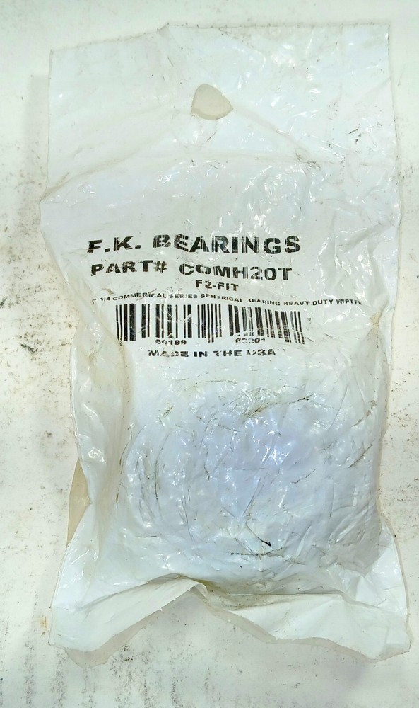 1 NEW FK COMH20T 1 1/4″ SPHERICAL HEAVY DUTY UNIBALL BEARING NNB **MAKE OFFER**